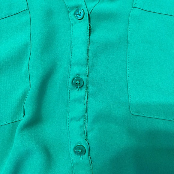 Green Express Portifono Button Down Shirt - size M - Picture 6 of 6